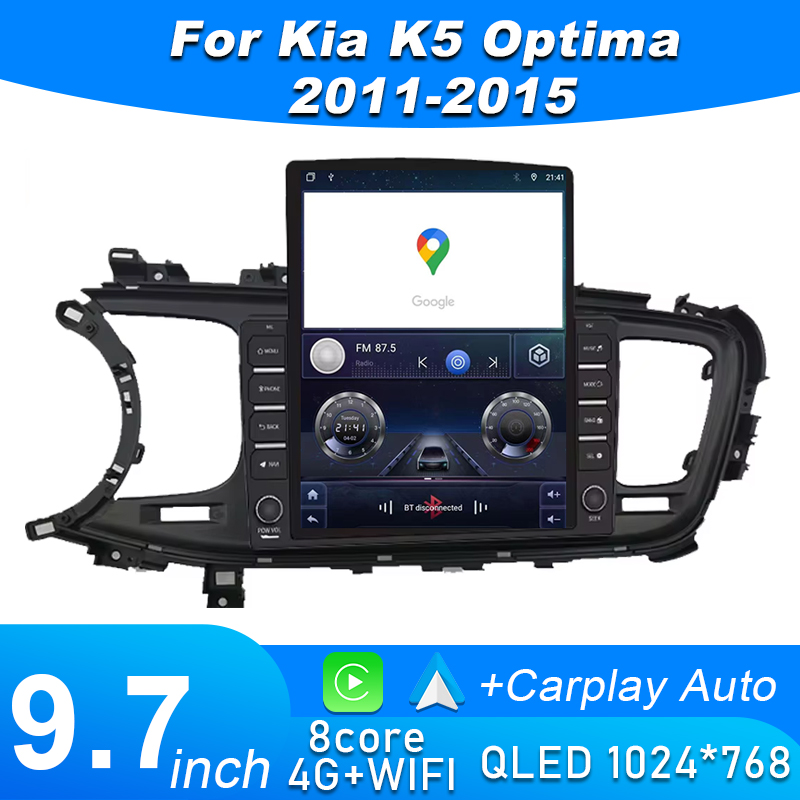 Phone Accessories Display Board - Android 15 Wireless Carplay สำหรับ Kia