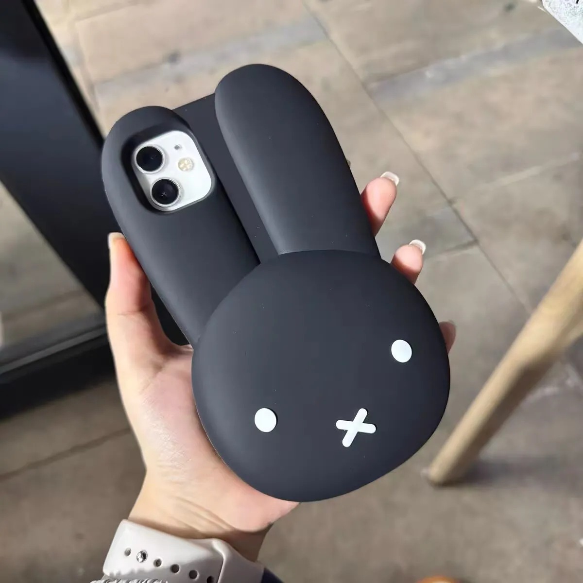 เคสโทรศัพท์ซิลิโคนสีดำลายมิฟฟี - Phone Accessories Images บทวิจารณ์และราคา