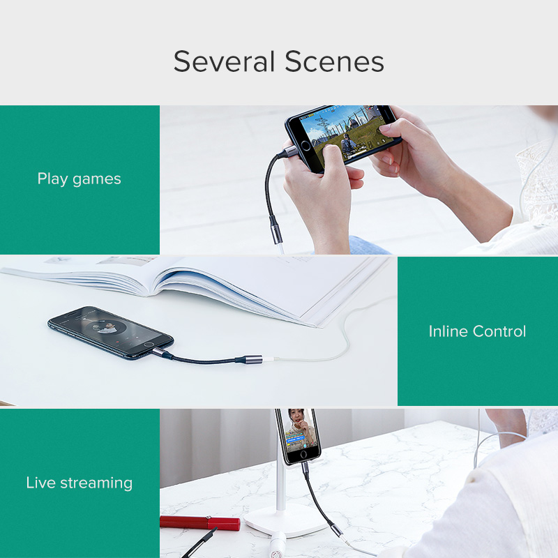 UGREEN อะแดปเตอร์สำหรับ iPhone - Phone Accessories Online บทวิจารณ์และราคา