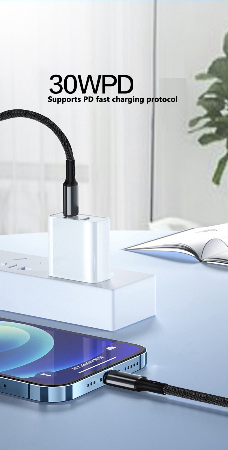 สายชาร์จ PD 30W USB สำหรับ iPh - Phone Accessories Online บทวิจารณ์และราคา