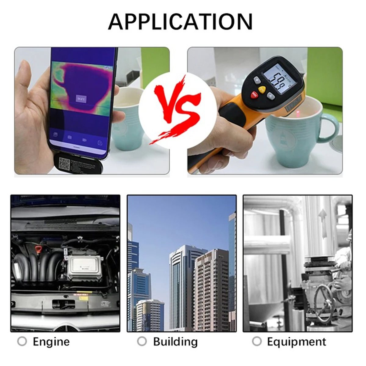 กล้องถ่ายภาพความร้อนแบบพกพาที่ - Phone Accessories Images บทวิจารณ์และราคา