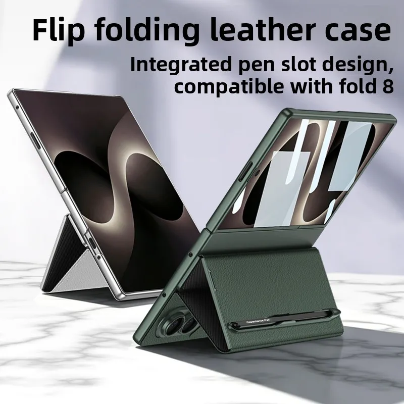 เคสหนังแบบพลิกพร้อมช่องใส่ปากก - Tempered Glass Screen บทวิจารณ์และราคา