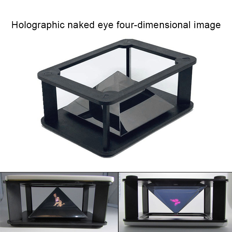 3D Holographic โปรเจคเตอร์พีระ - Phone Accessories Images บทวิจารณ์และราคา