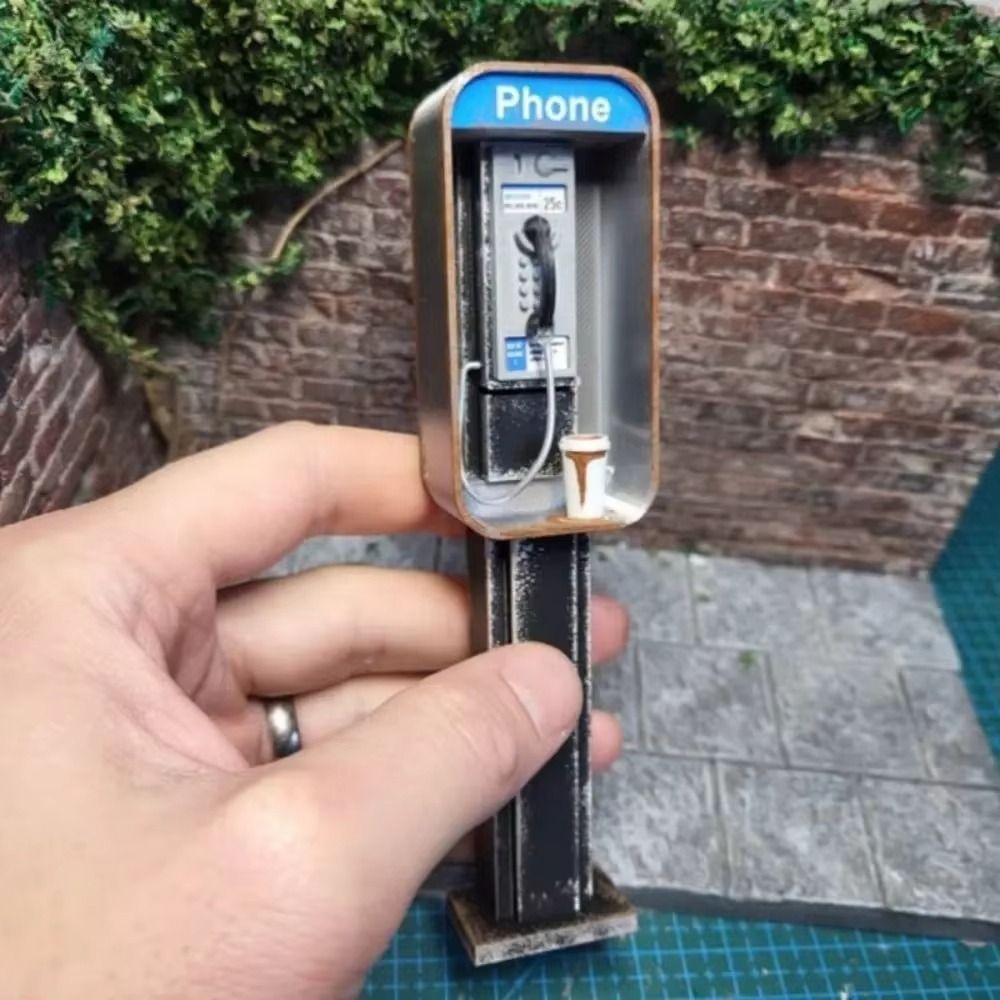 โทรศัพท์สาธารณะขนาดจิ๋ว 1:12 เ - Phone Accessories Pictures บทวิจารณ์และราคา