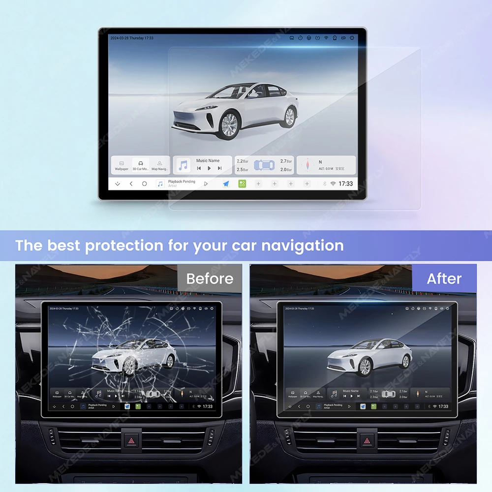 สําหรับ 11.5 13 นิ้ววิทยุกระจก - Tempered Glass Screen บทวิจารณ์และราคา
