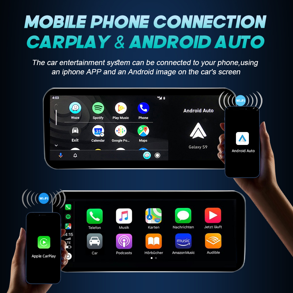 Android 14 จอแสดงผลรถยนต์หน้าจ - Phone Accessories Display Board บทวิจารณ์และราคา