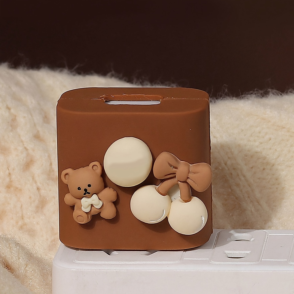 เคสป้องกันที่ชาร์จหมีน่ารักสำห - Phone Accessories Online บทวิจารณ์และราคา