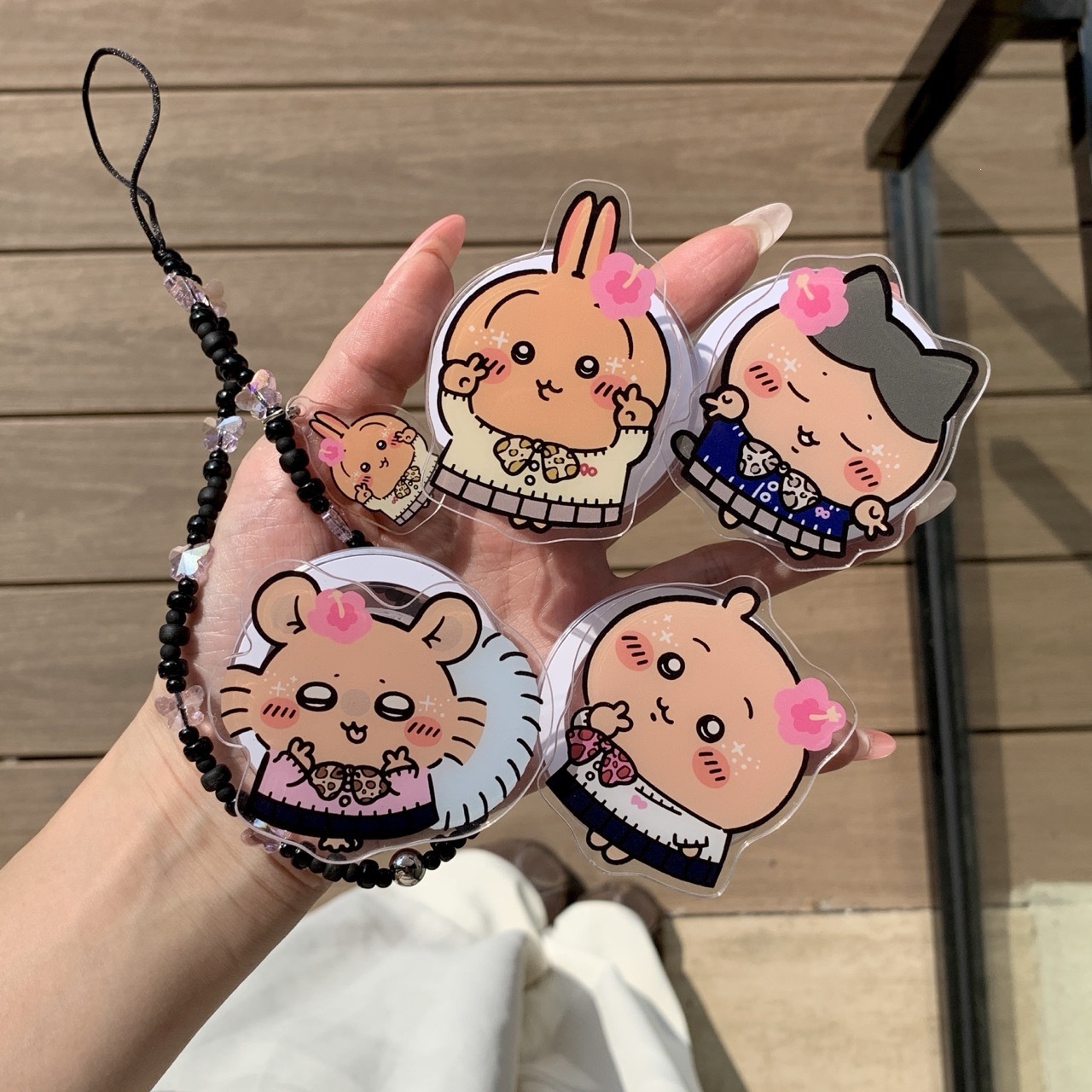 พวงกุญแจอะคริลิค Usagi Hachiwa - Phone Accessories Chain บทวิจารณ์และราคา