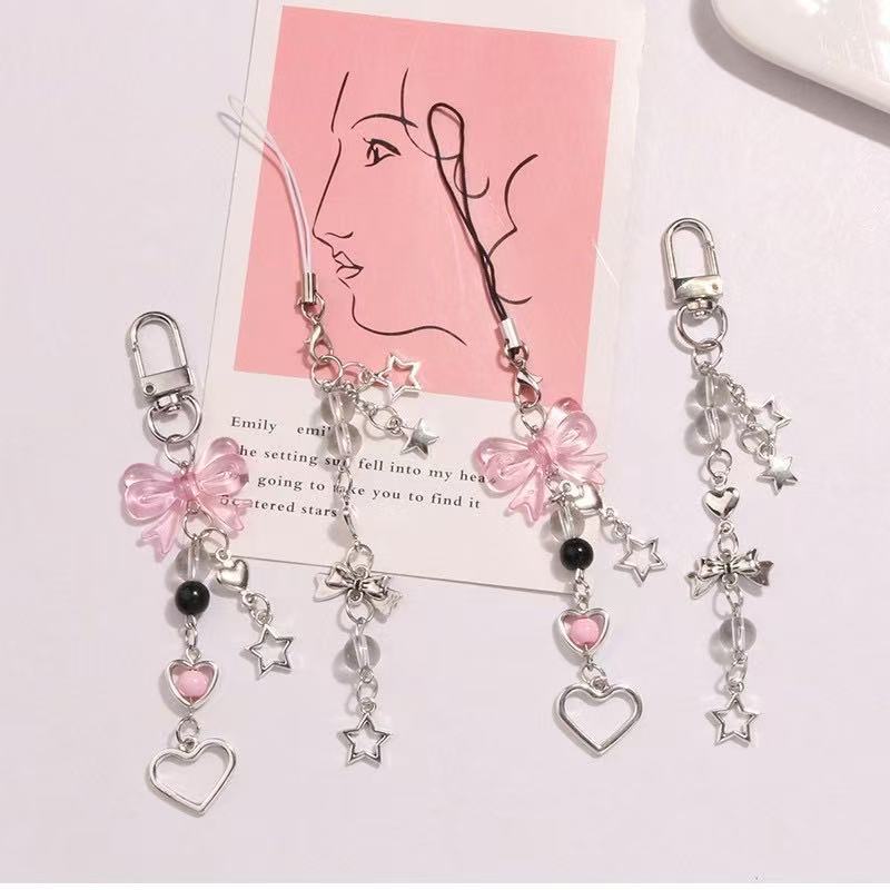 สายคล้องโทรศัพท์มือถือแบบพวงกุ - Phone Accessories Chain บทวิจารณ์และราคา