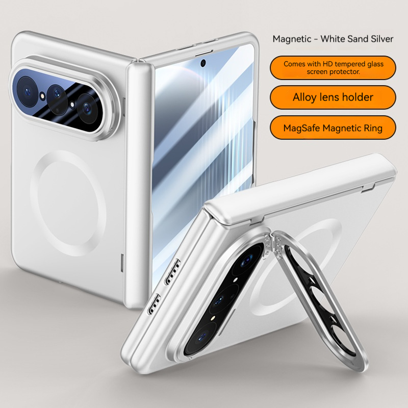 เคสโทรศัพท์แบบพับได้พร้อมที่ยึ - Tempered Glass Screen บทวิจารณ์และราคา