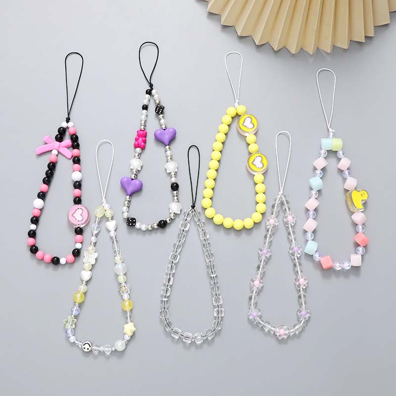 สายคล้องมือถือแฟชั่นรูปผีเสื้อ - Phone Accessories Pictures บทวิจารณ์และราคา
